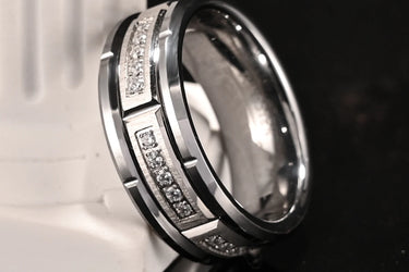"SHARK" Tungsten Carbide Men's Ring