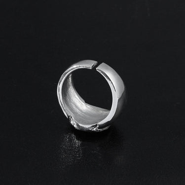 "Black 8" Adjustable Mens Ring - Couple Jewels