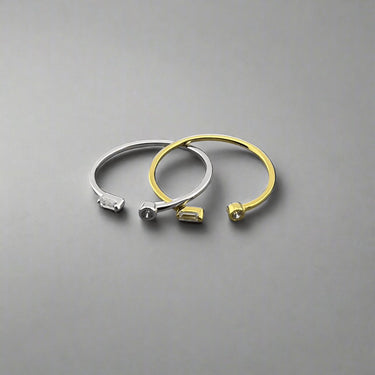 "COSMIC" 14ct Recycled Gold Plated Vermeil Couple Rings - Couple Jewels