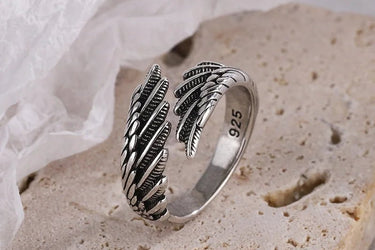 "LIMITLESS" 925 Sterling Silver Adjustable Mens Ring - Couple Jewels