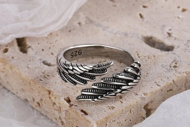 "LIMITLESS" 925 Sterling Silver Adjustable Mens Ring - Couple Jewels