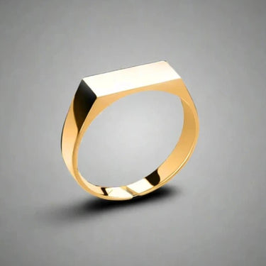 "MINIMAL" 18k Gold Plated Ring - Couple Jewels