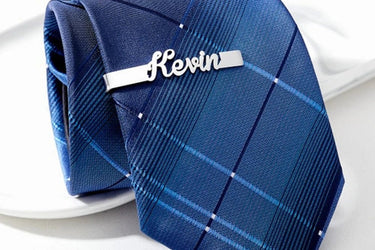 Personalized Tie Clip For Men | Groomsmen Gifts - Couple Jewels