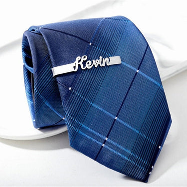 Personalized Tie Clip For Men | Groomsmen Gifts - Couple Jewels