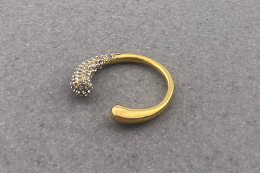 "SPARKLE" 18ct Recycled Gold Plated | Cubic Zirconia Gemstones