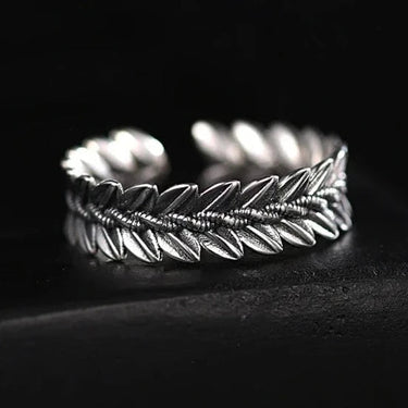 "SURPLUS" Mens Silver Plated Unisize Ring - Couple Jewels