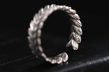 "SURPLUS" Mens Silver Plated Unisize Ring - Couple Jewels