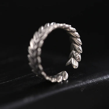 "SURPLUS" Mens Silver Plated Unisize Ring - Couple Jewels