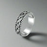 "UNITY" 925 Sterling Silver Adjustable Mens Ring - Couple Jewels